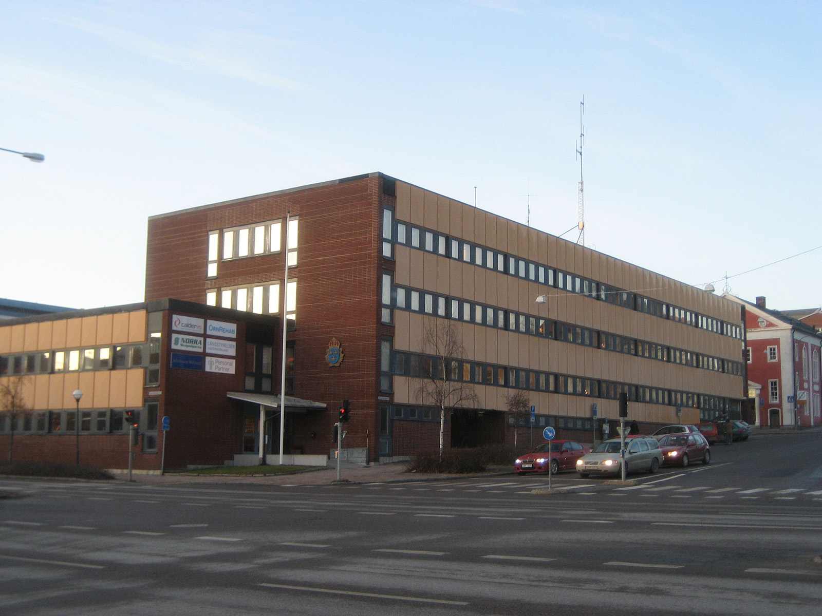 The police station in Örnsköldsvik, Sweden